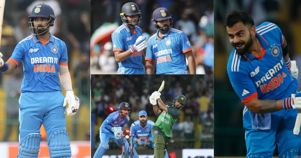 विराट-राहुल ने बल्ले से जमाया रंग, फिर कुलदीप ने फिरकी से किया तंग, IND vs PAK मैच में बने कुल 32 रि...