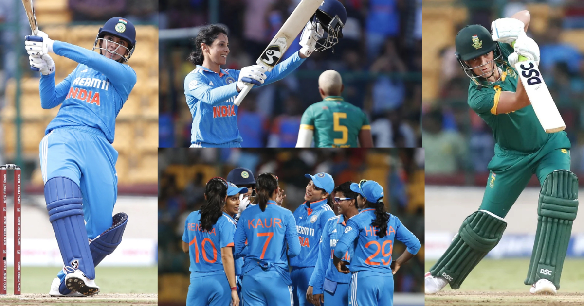 IND vs SA: 33 की उम्र में डेब्यू कर भारतीय गेंदबाज का बवाल, स्मृति के शतक ने अफ्रीका का किया बुरा हा...