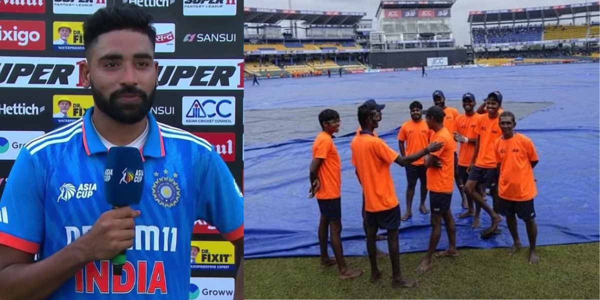 फाइनल में प्लेयर ऑफ द मैच बनकर Mohammed Siraj ने जीता दिल, श्रीलंका के ग्राउन्ड स्टाफ को दिया ये खास...