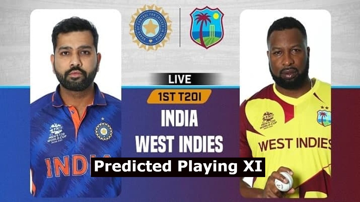 IND vs WI: India’s Predicted Playing XI For The First T20I