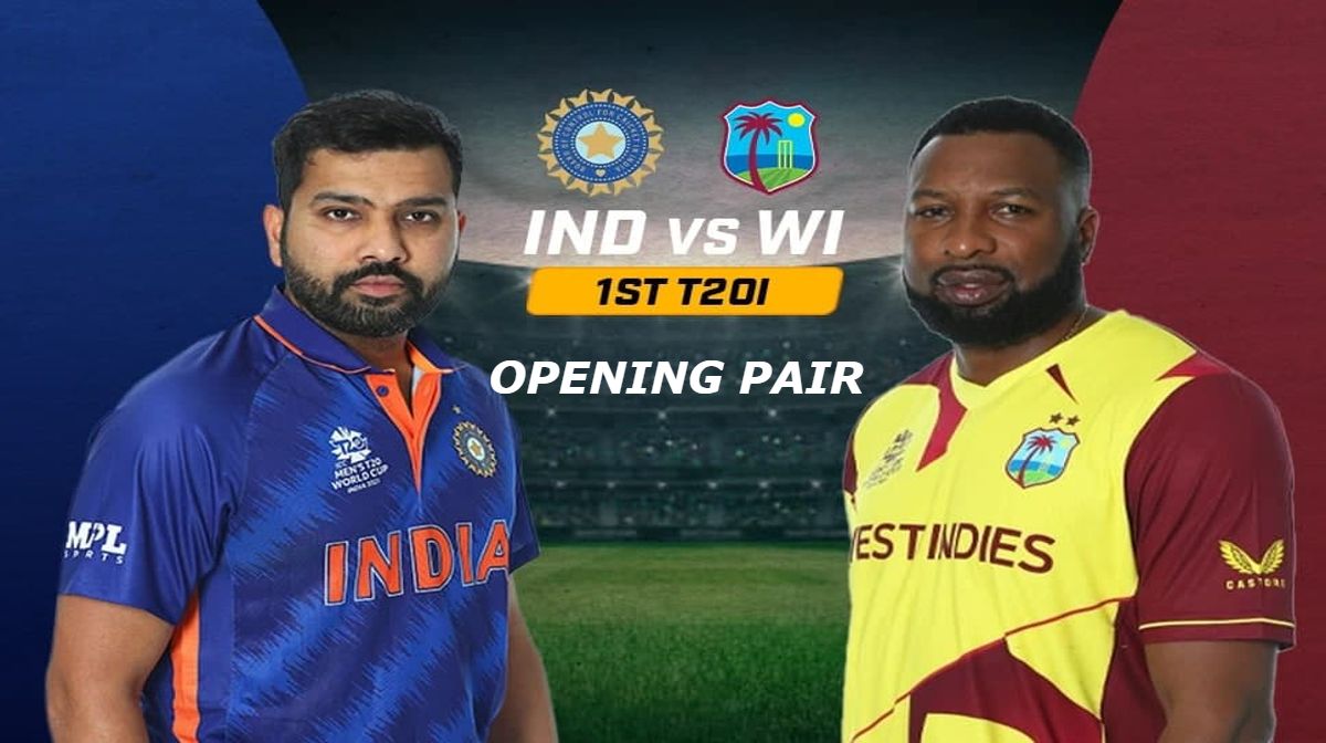 IND vs WI Predicted Opening Pair For 1st T20 2022