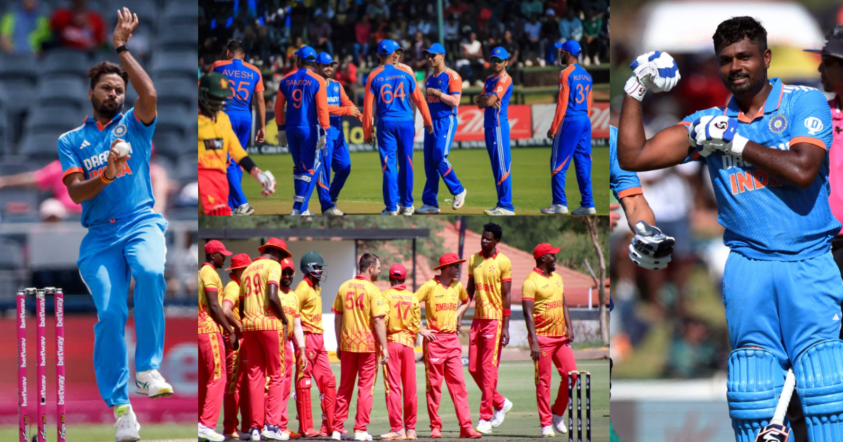 IND vs ZIM: संजू सैमसन का तूफान, फिर मुकेश-शिवम ने किया काम-तमाम, भारत ने जिम्बाब्वे को 42 रनों से द...