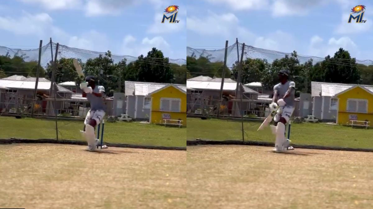 IPL 2022 Jofra Archer Returns to the nets Mumbai Indians share video
