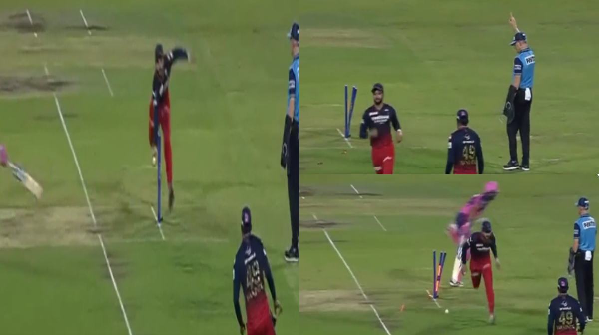 IPL 2022 RR vs RCB Bruce Oxenford next level umpiring watch video