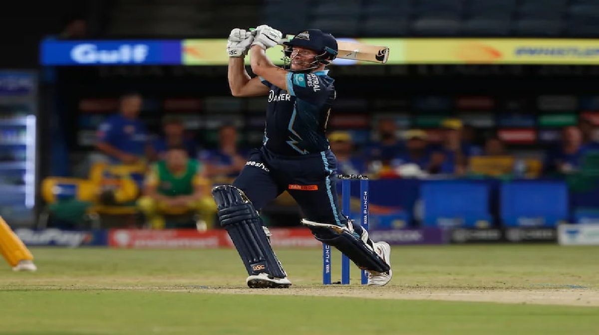 IPL 2022 gujarat titans player david miller six blinded a policeman
