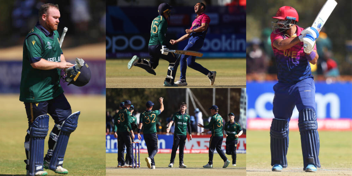 IRE vs UAE Irelands beat United Arab Emirates in world cup 2023