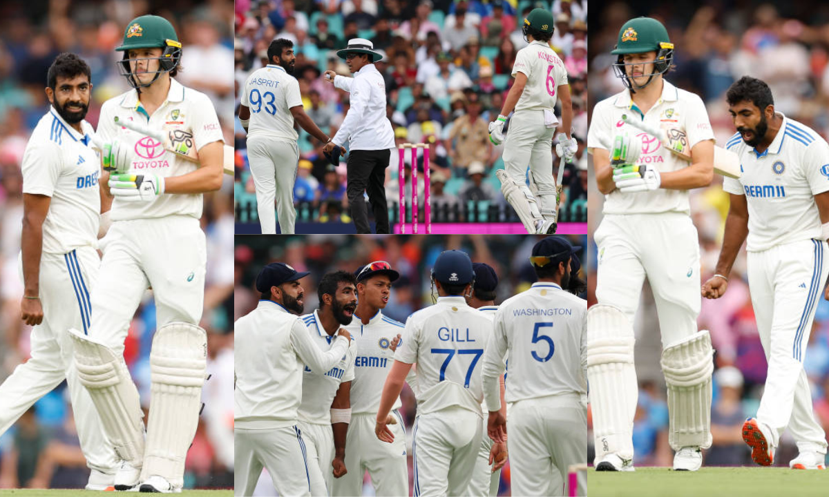 VIDEO Misbehaving with Jasprit Bumrah cost the 19 year old Kangaroo player a lot gave such reply Sam...