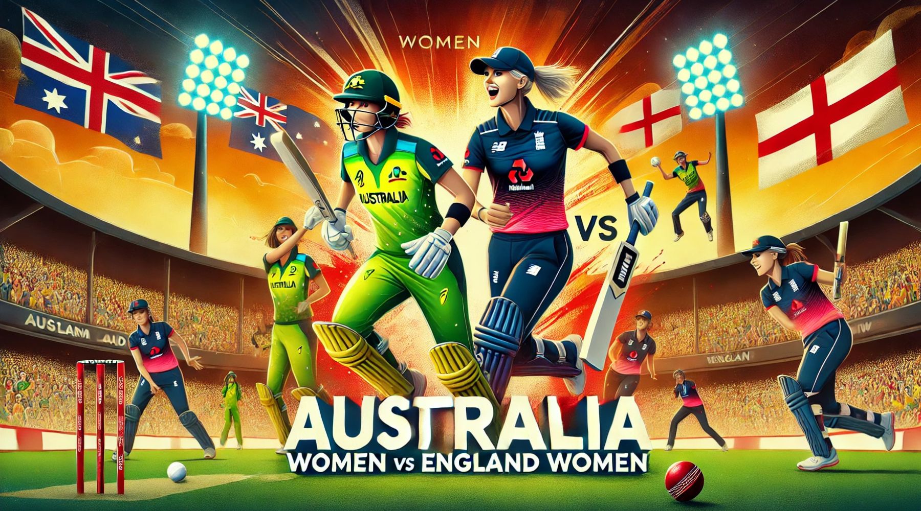 AU-W vs EN-W T20I Series, 2024