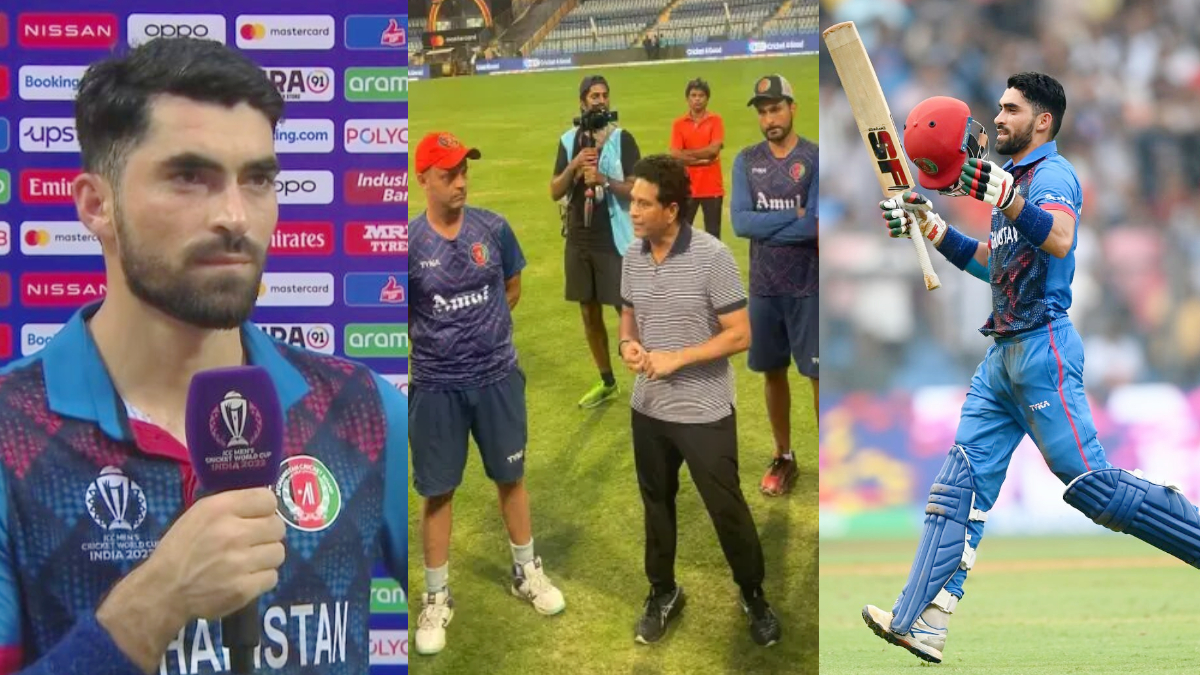 सचिन तेंदुलकर के इस गुरुमंत्र से Ibrahim Zadran ने लगाई ऑस्ट्रेलिया की क्लास, शतक के बाद खुद किया खु...