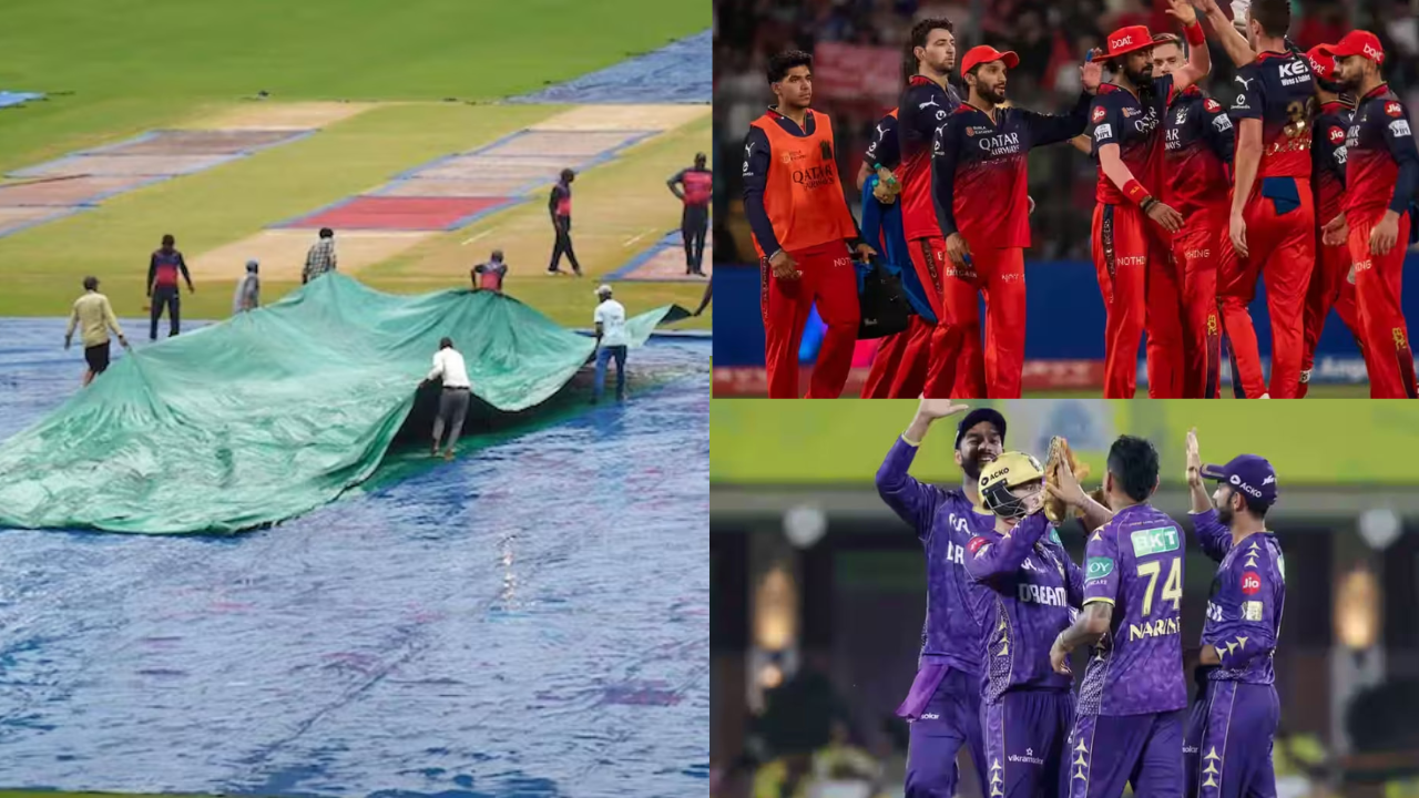 If RCB Vs KKR Match Gets Washed Out In Rain Then This Team Will Be Out Of IPL 2025 Know The Equation