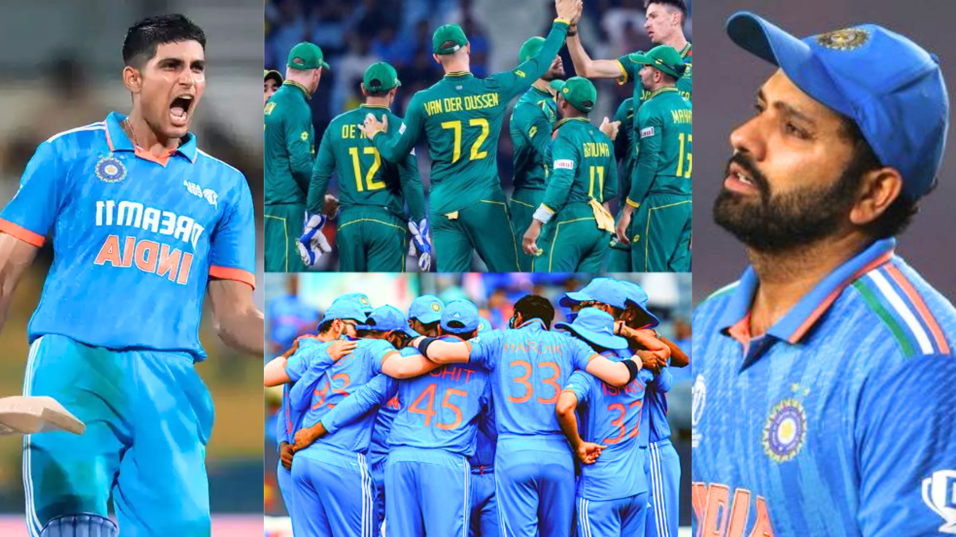 साउथ अफ्रीका के खिलाफ 3 ODI के लिए ये 15 भारतीय खिलाड़ियों के नाम! Rohit Sharma की जगह गिल को कमान