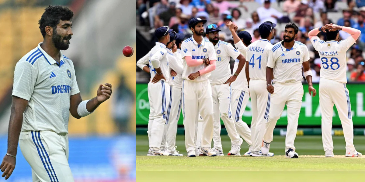 IND vs AUS In the 4th Melbourne Test Jasprit Bumrah gave a deep wound to Team India by making 7 year...