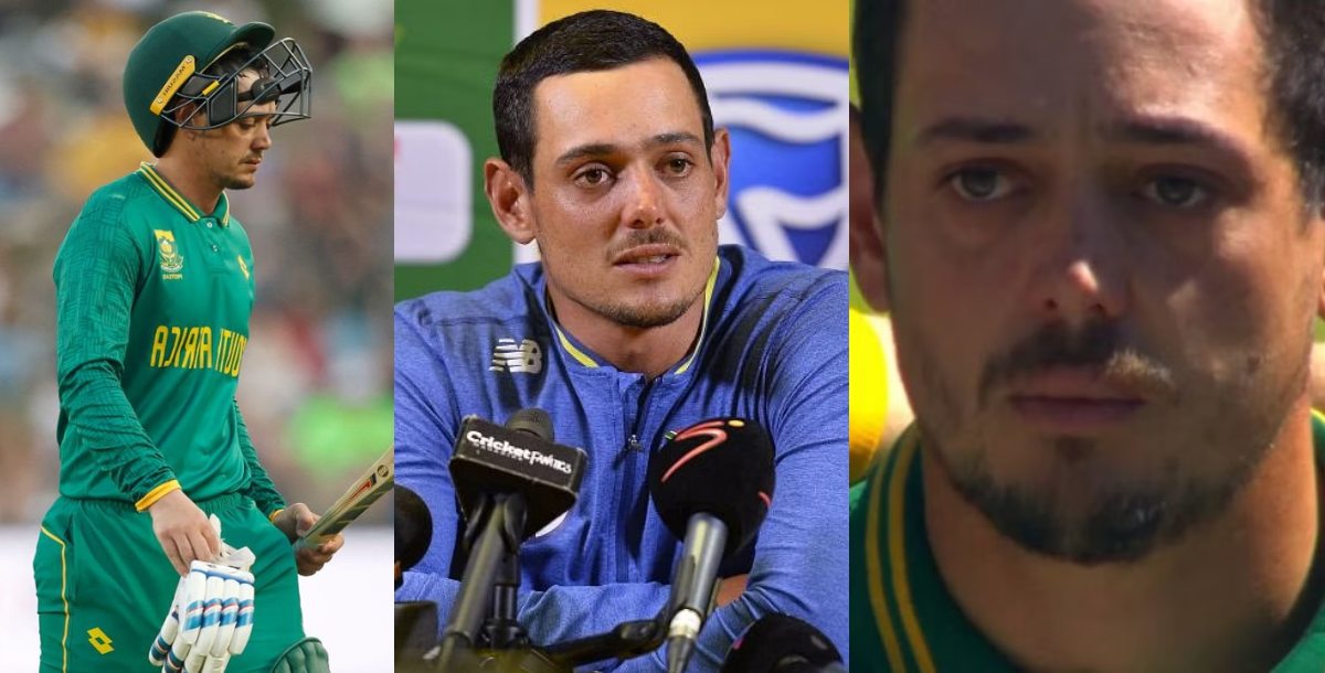 I'm only 20 years old Quinton de Kock gave a shocking statement on his ODI retirement