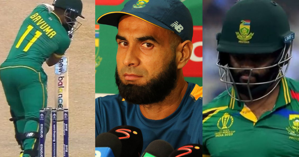 "ये देश के साथ धोखा है", सेमीफाइनल में Temba Bavuma की इस हरकत पर भड़के Imran Tahir, जमकर सुनाई खरी-ख...
