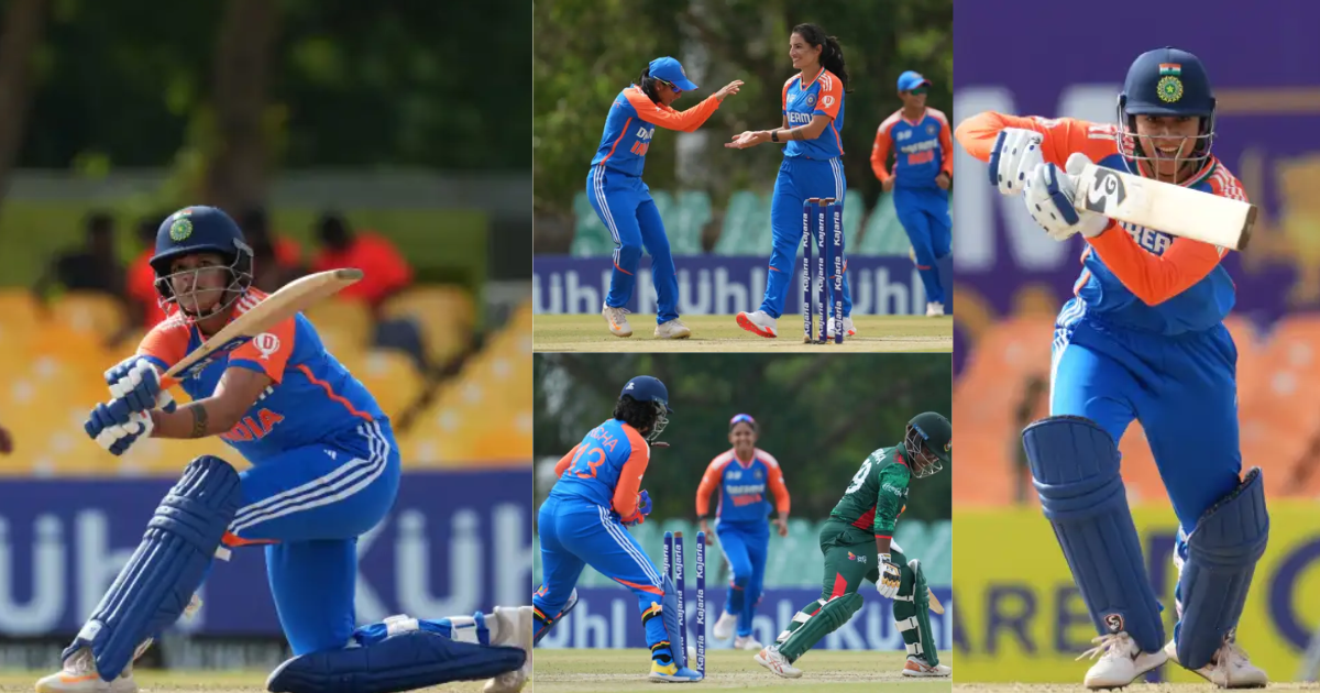 Asia Cup 2024: 66 गेंद में खत्म हुआ T20 मैच, रेणुका के बाद स्मृति ने बांग्लादेश को रुलाया, सेमीफाइनल...