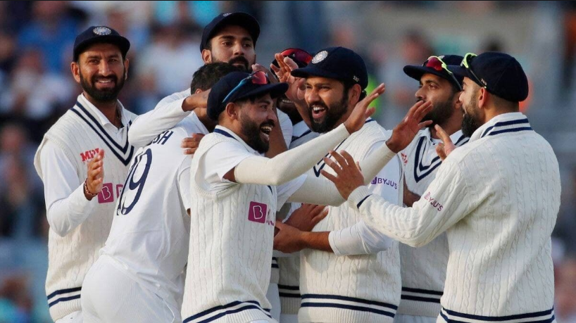 Team India-oval
