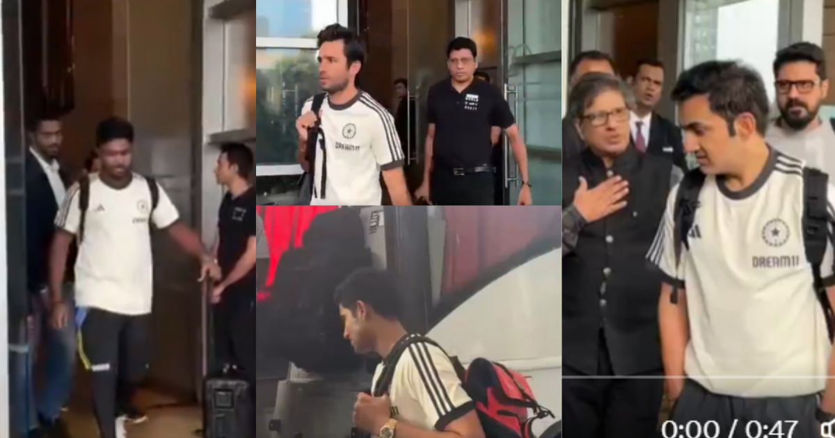 VIDEO: Gautam Gambhir के साथ भारतीय टीम ने श्रीलंका के लिए भरी उड़ान, एक साथ नजर आए संजू-शुभमन, ये 3...