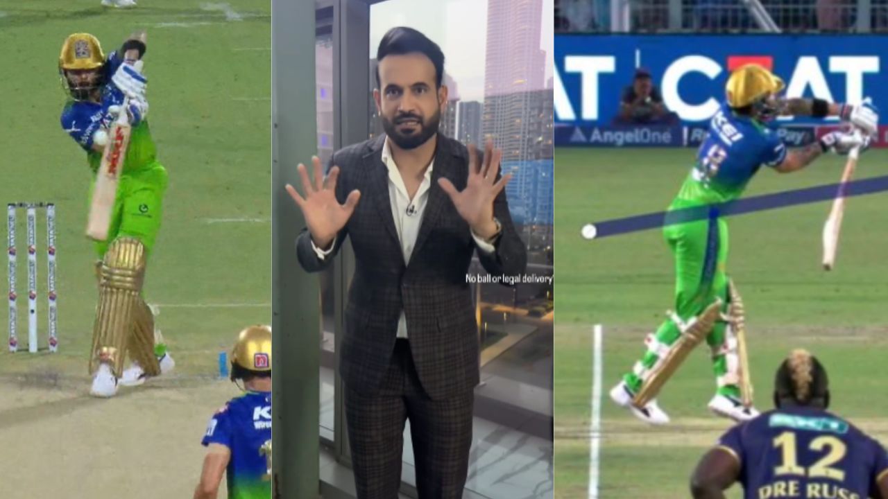 विराट कोहली के OUT होने वाले विवाद पर इरफान पठान ने तोड़ी चुप्पी, अंपायर के फैसले को बताया सही, VIDE...
