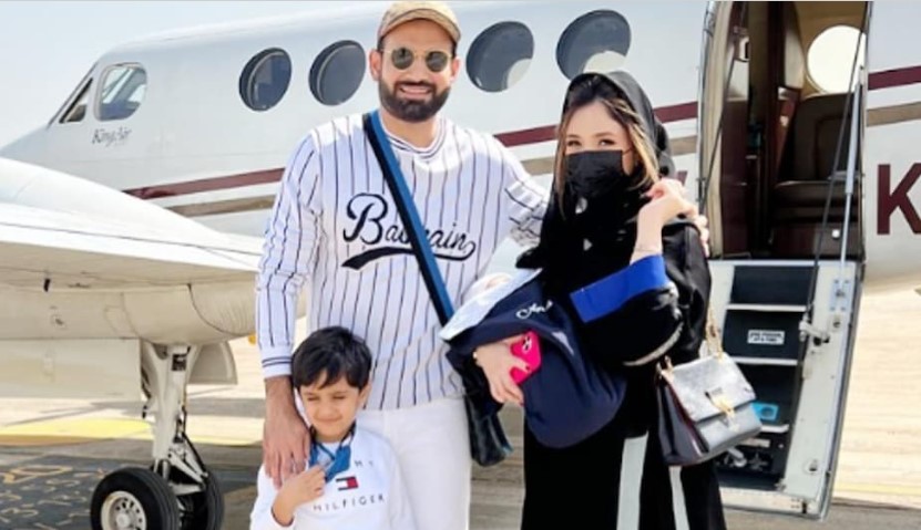 Irfan Pathan with his Family