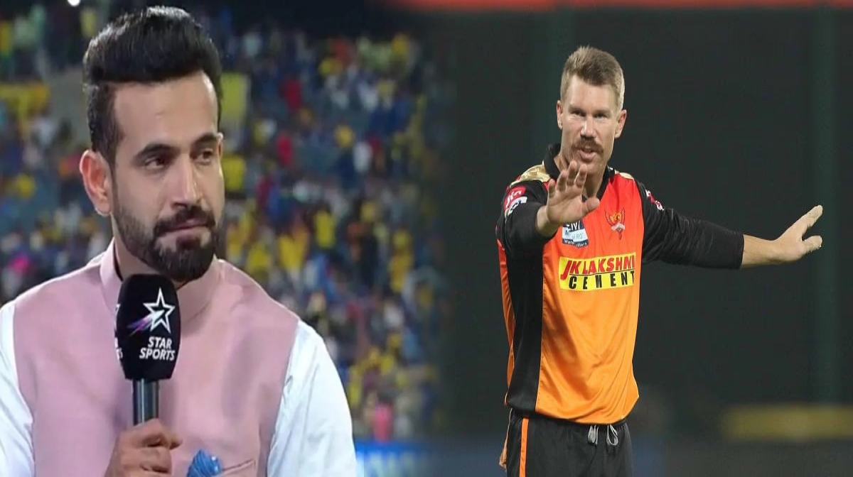 Irfan pathan-david warner