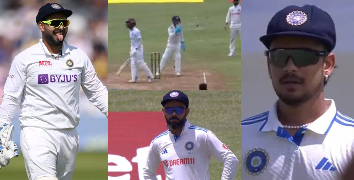 Ishaan Kishan gave instructions to Ashwin-Virat against West Indies, video recorded in stump mic wen...