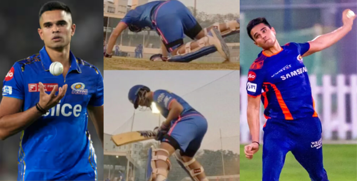 Ishan Kishan could not play Arjun Tendulkar's yorker ball in net practice Video of practice went vir...