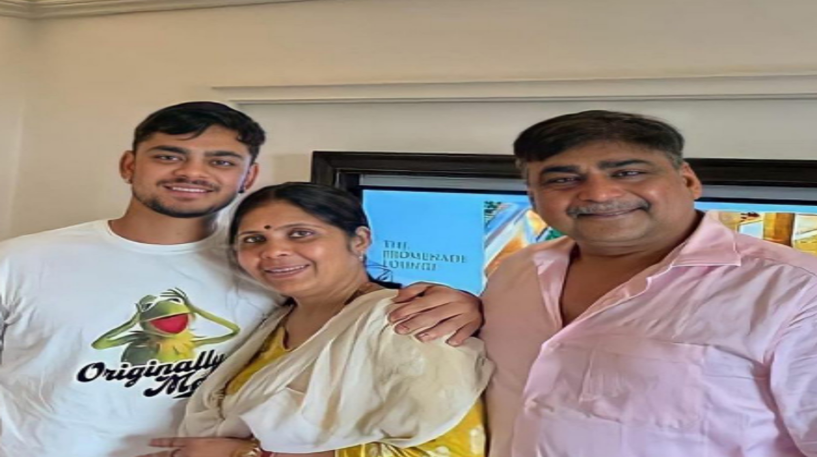 Ishan Kishan gave a special gift to his parents,
