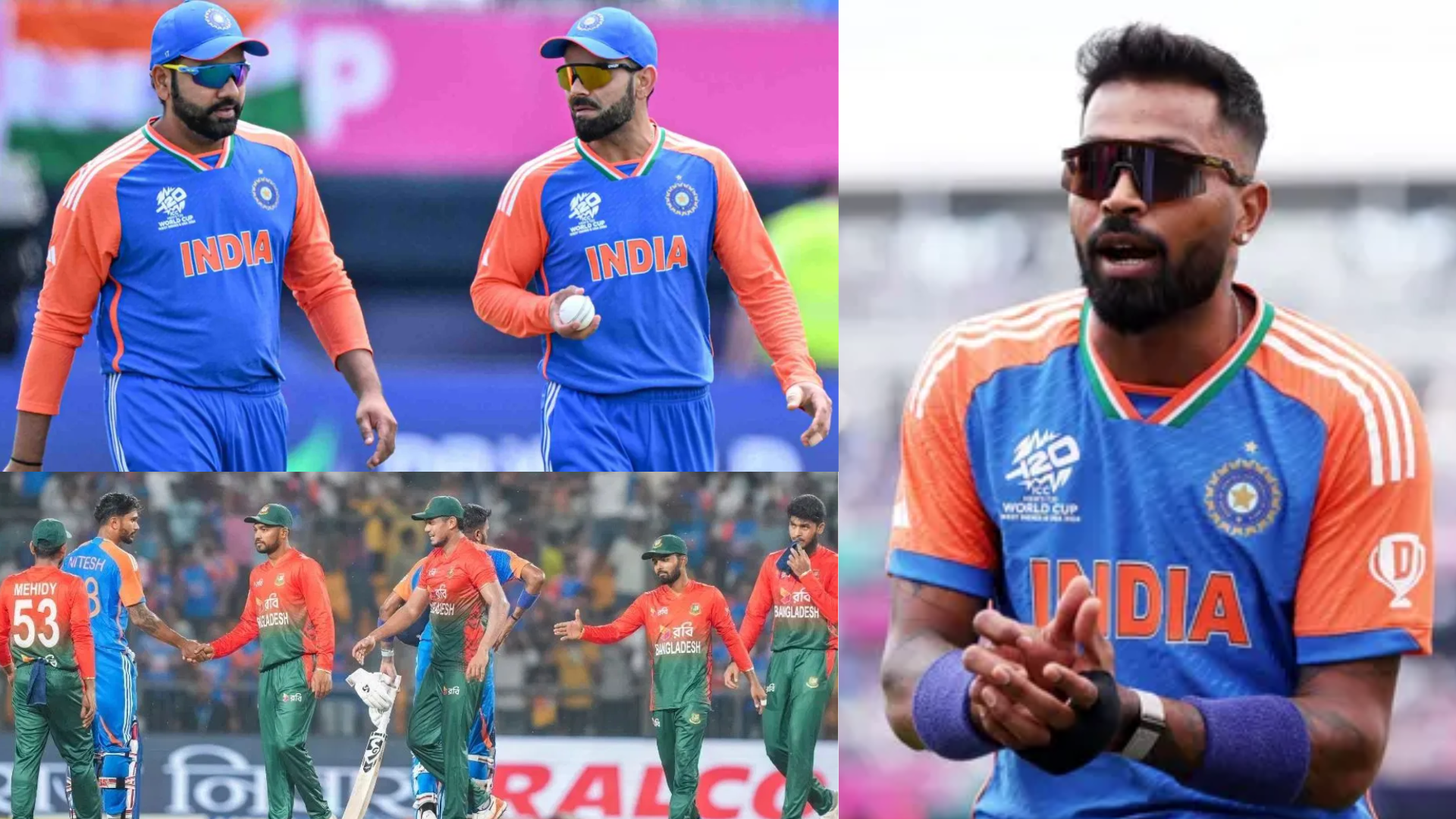 टी20 से संन्यास के बाद अब ODI से भी रोहित-कोहली की छुट्टी, हार्दिक नए कप्तान, बांग्लादेश दौरे के लिए...