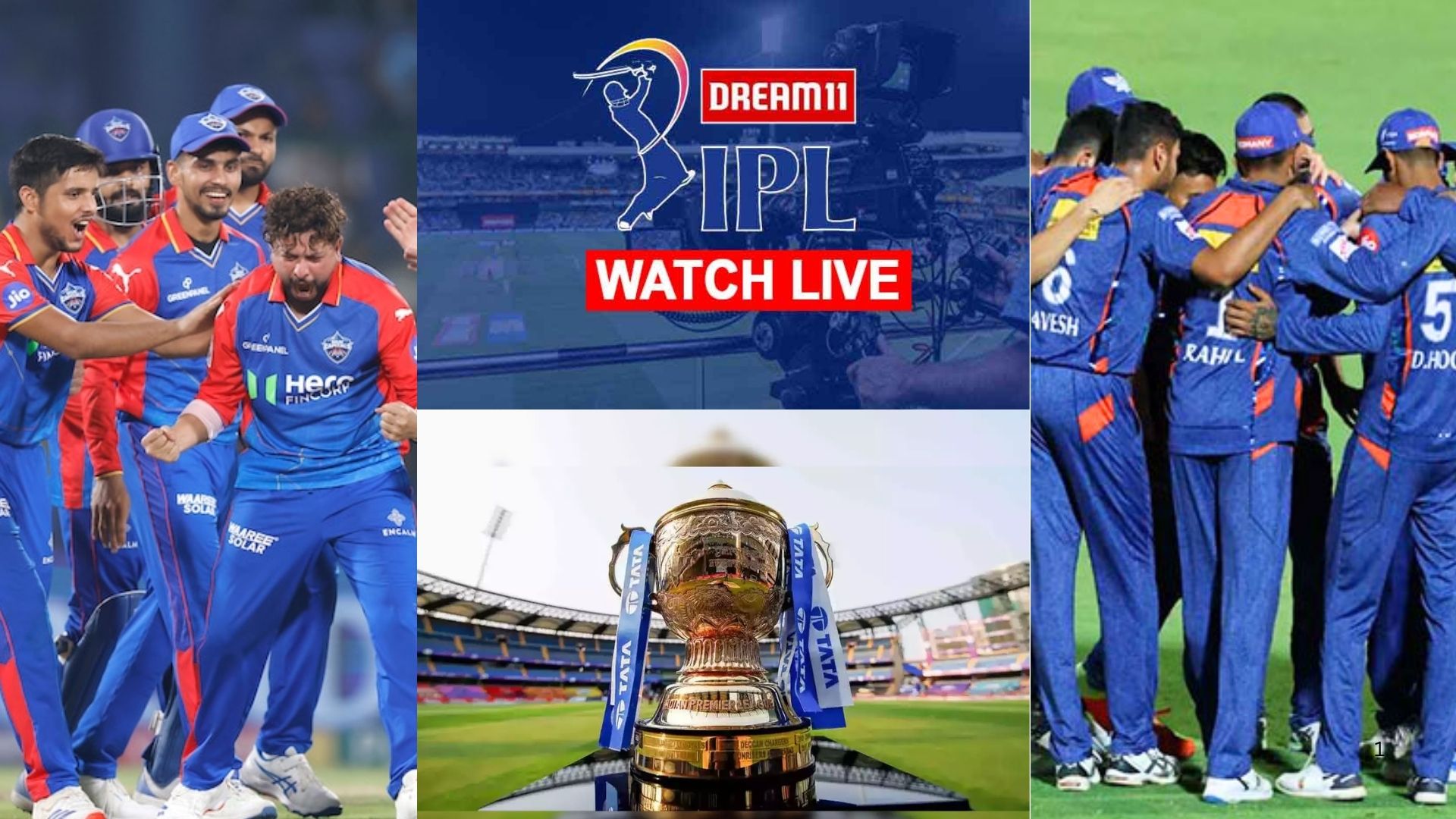 DC vs LSG Live Streaming