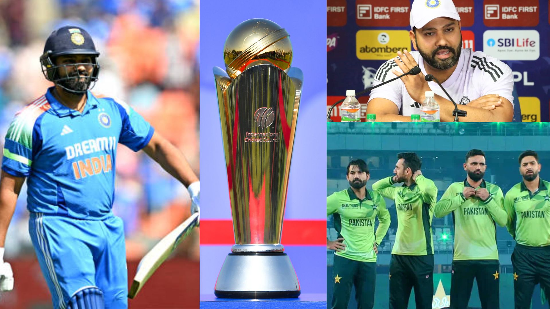 पाकिस्तान के खिलाफ उतरने से पहले Rohit Sharma के रिटायरमेंट पर आया बड़ा फैसला, चैंपियंस ट्रॉफी 2025...