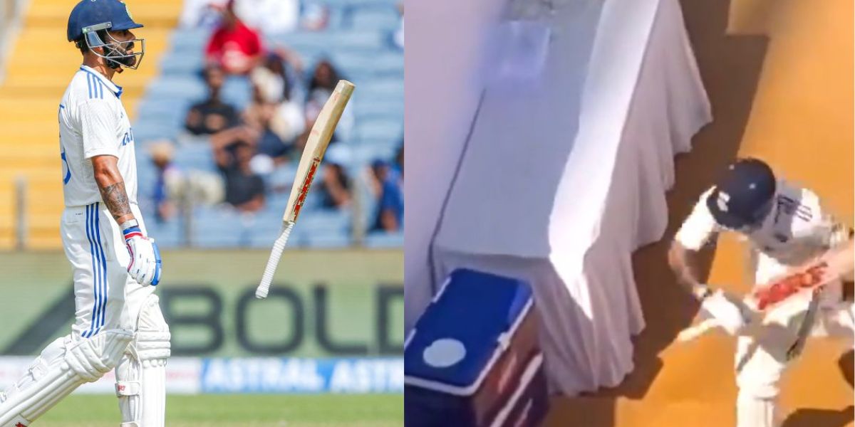 Kohli angry