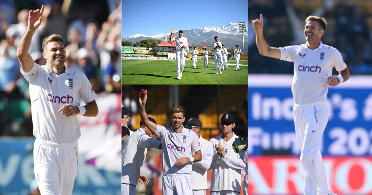 James Anderson completes 700 wickets in Test format and becomes the world's first fast bowler