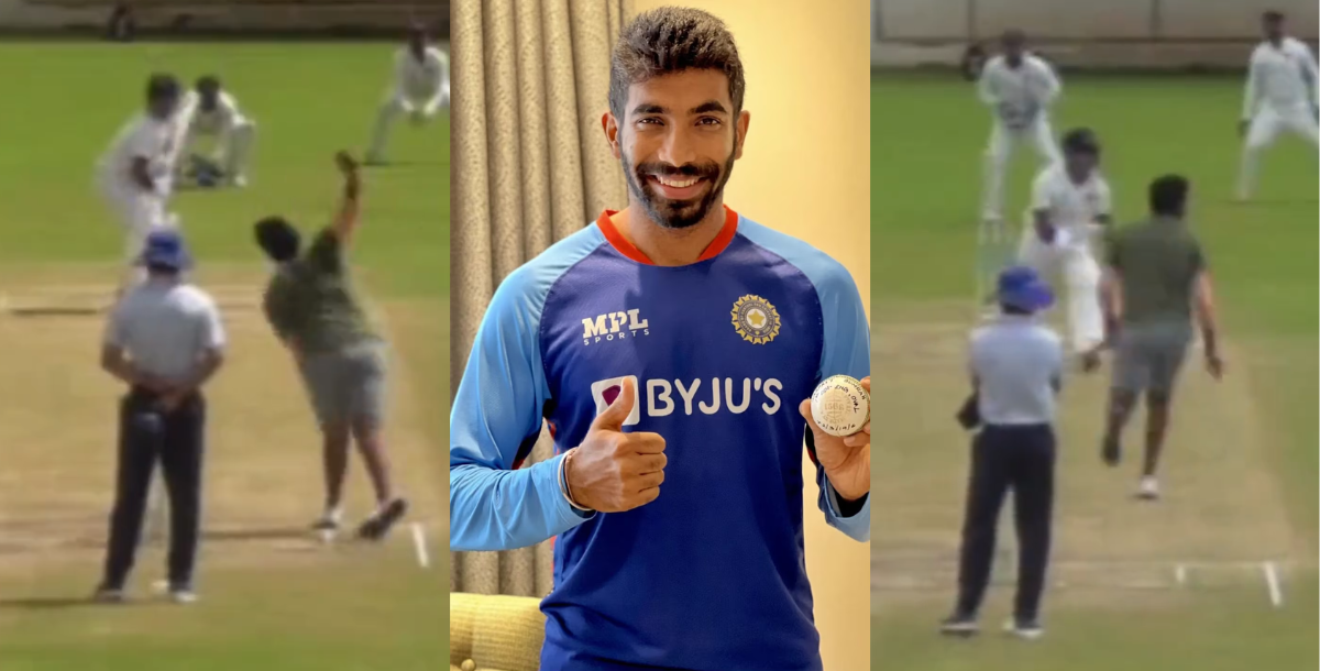 Jasprit bumrah bowled dangerous bowling against Mumbai took 1 wicket