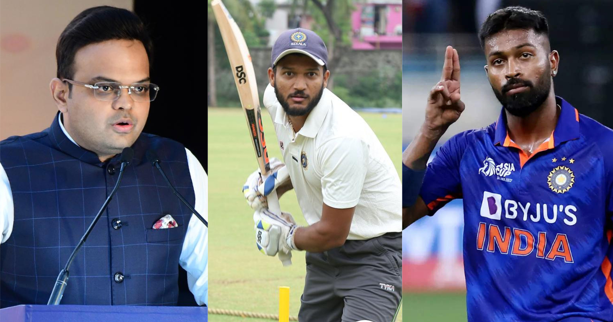 Jay Shah - Jalaj Saxena - Hardik Pandya