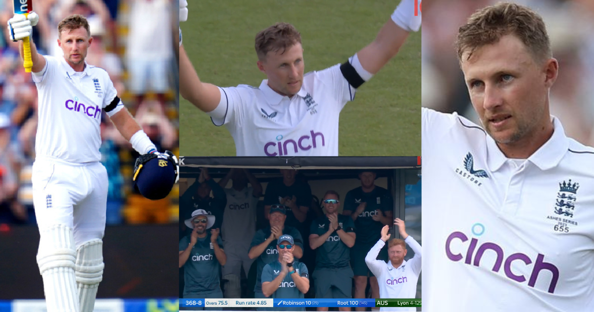 Joe Root hits century in 145 balls Against Australia in Ashes series