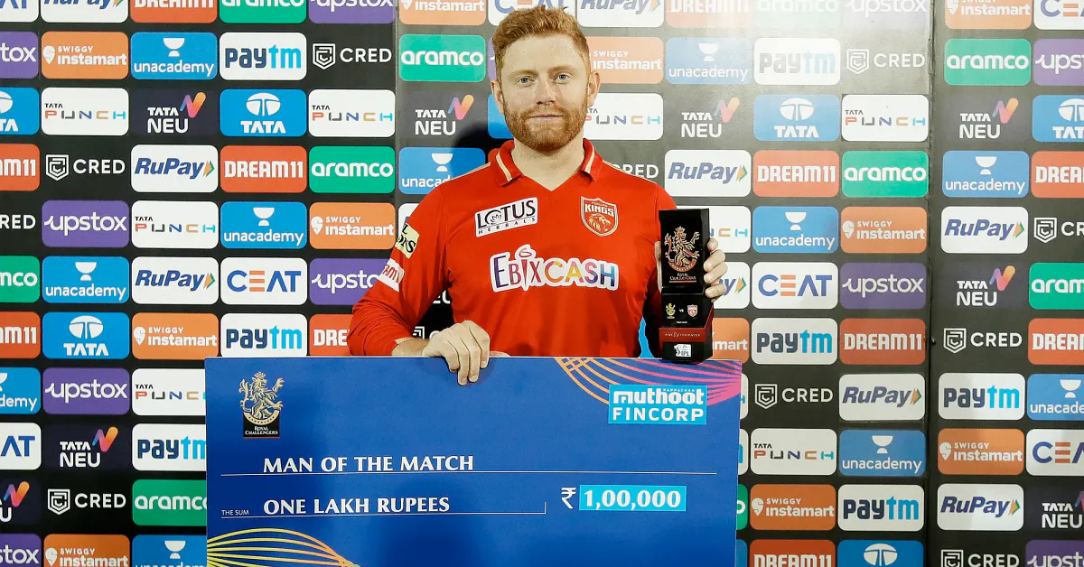 Jonny Bairstow-MoTM-RCB-vs-PBKS