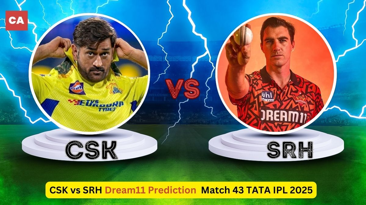 CHE vs SRH Match 43 TATA IPL, 2025