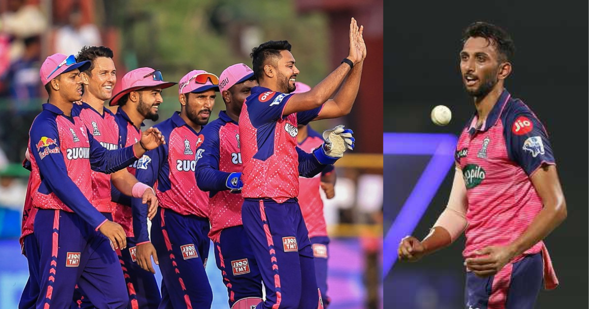 KESHAV MAHARAJ HAS REPLACED PRASIDH KRISHNA IN RAJASTHAN ROYALS FOR IPL 2024.