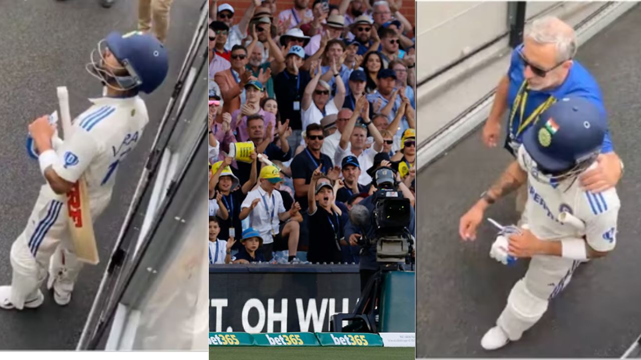 Virat Kohli Fight With Australians Fans