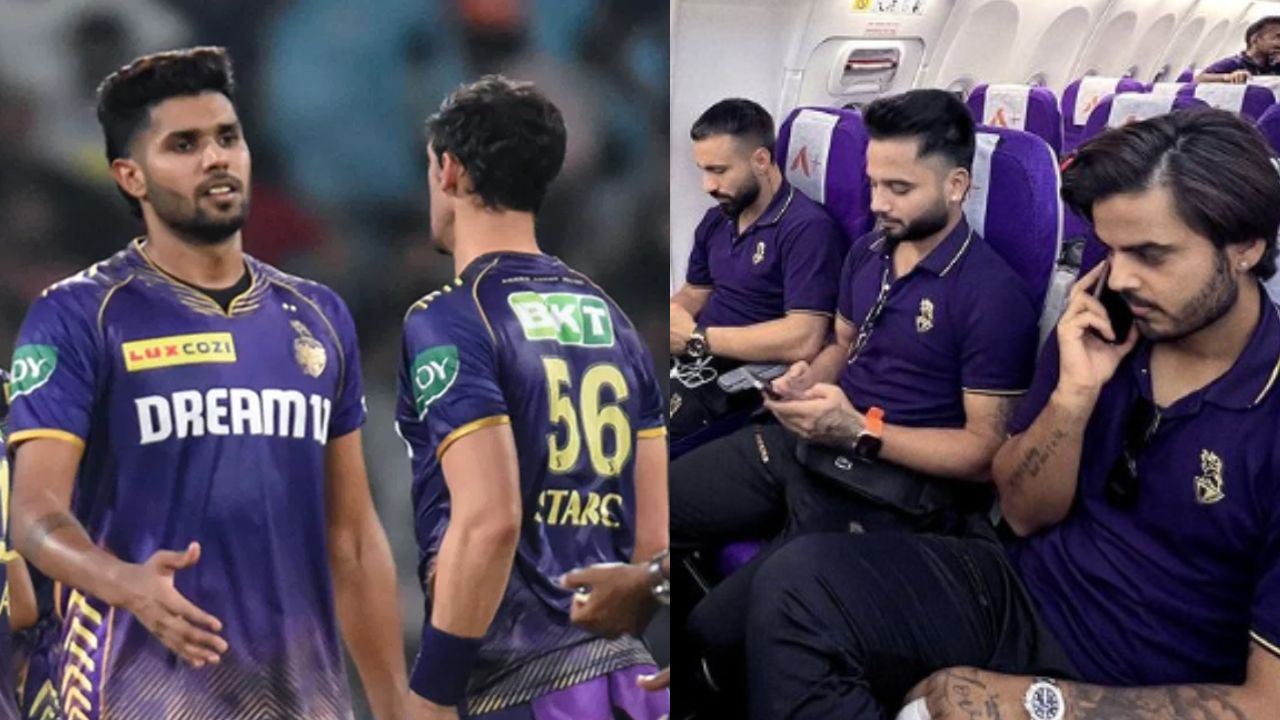 लखनऊ से लौटते हुए मुसीबत में फंसे फ्लाइट में बैठे KKR के खिलाड़ी, एयरपोर्ट पर प्रशासन ने नहीं करने द...