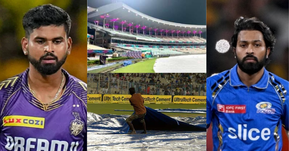 KKR vs MI: ईडन गार्डन्स में बरसेंगे रन या बारिश बनेगी विलेन, जानिए KKR vs MI मुकाबले में कैसी होगी प...