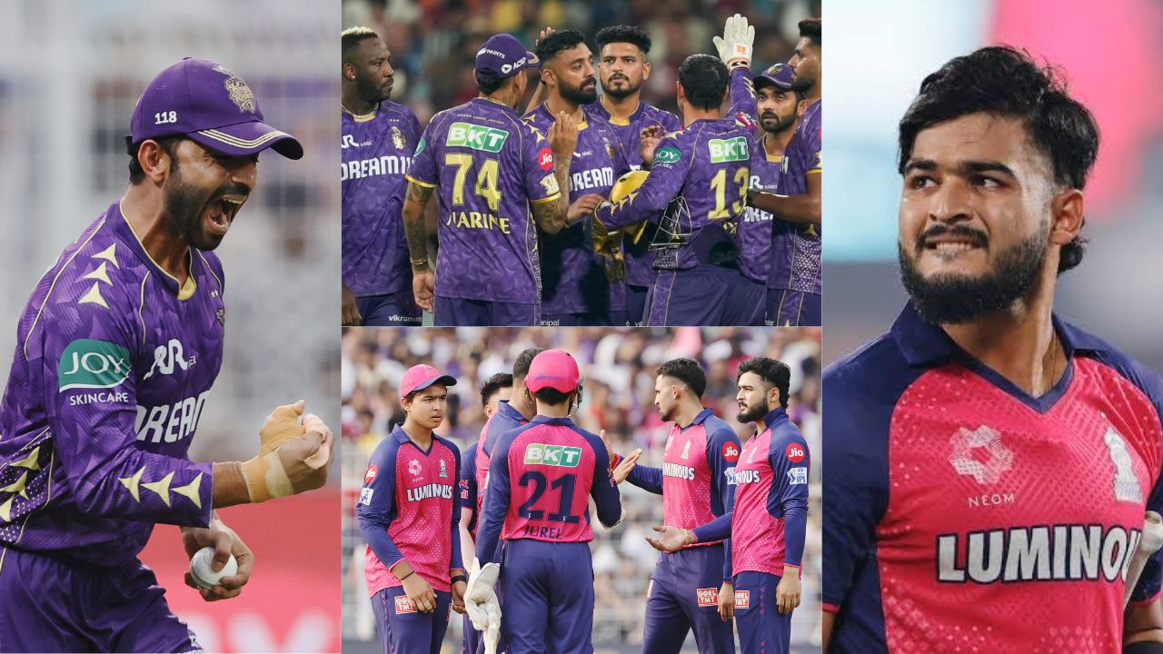 KKR Vs RR Match Report