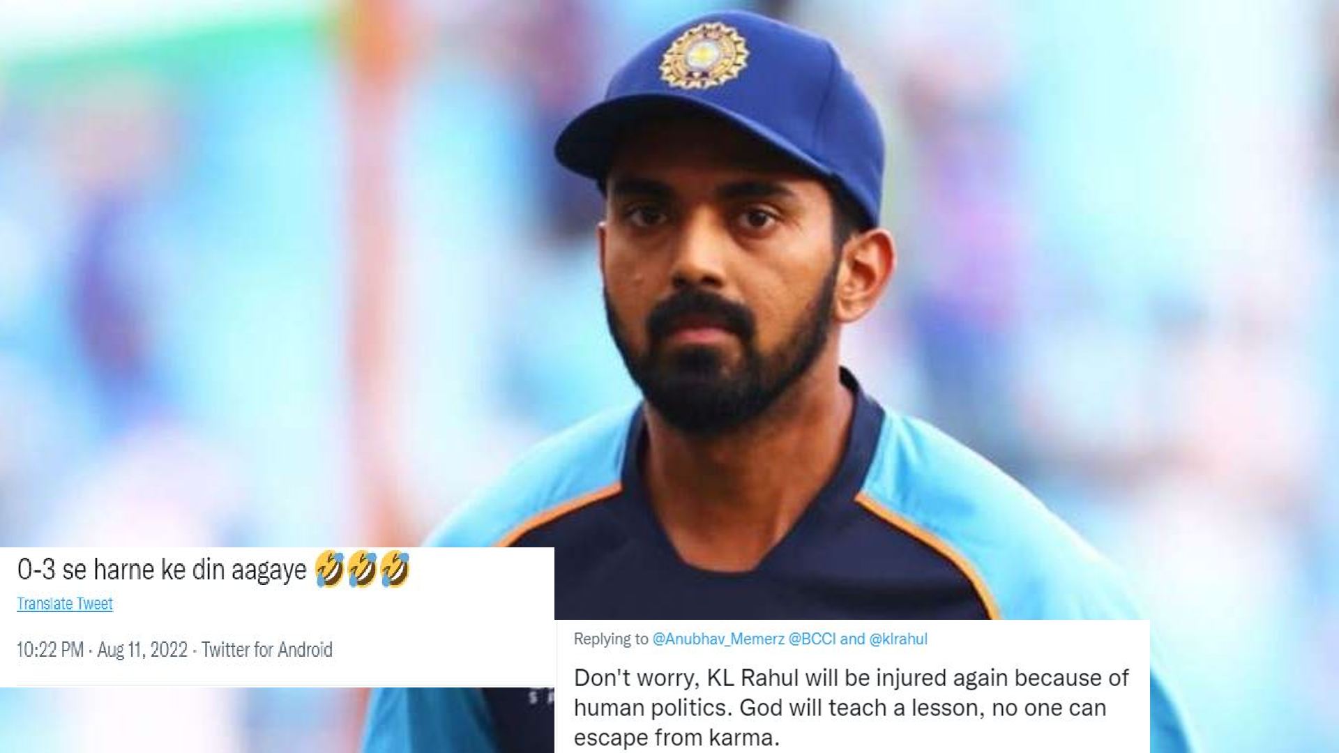 KL Rahul trolled after getting captaincy of Team India on Zimbabwe tour
