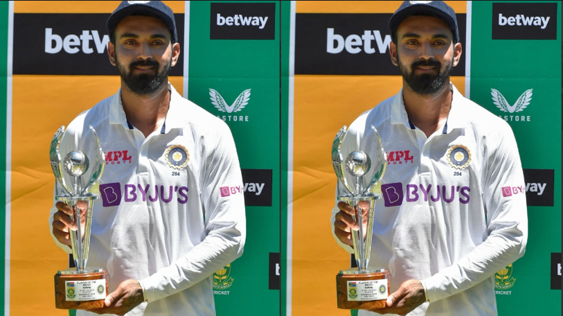 KL Rahul won Man of the Match Trophy-IND vs SA
