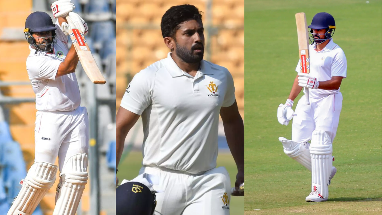 Karun Nair Ranji Trophy Century