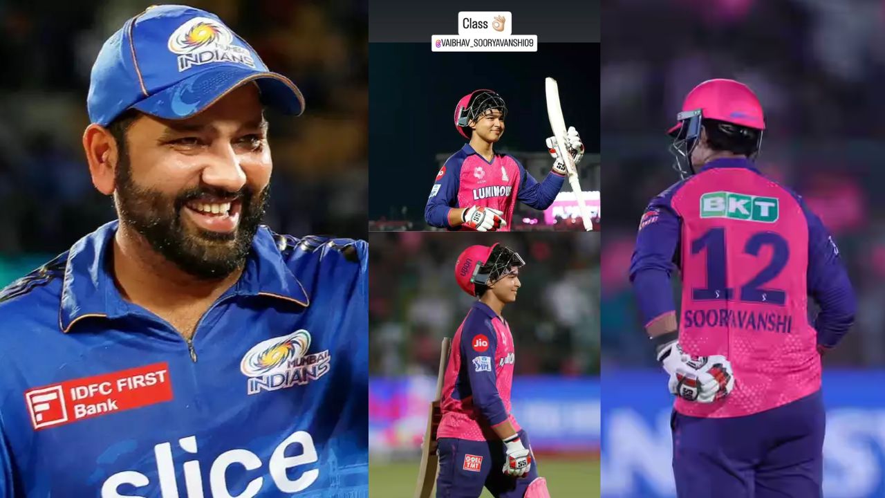 rohit sharma vaibhav suryavashi