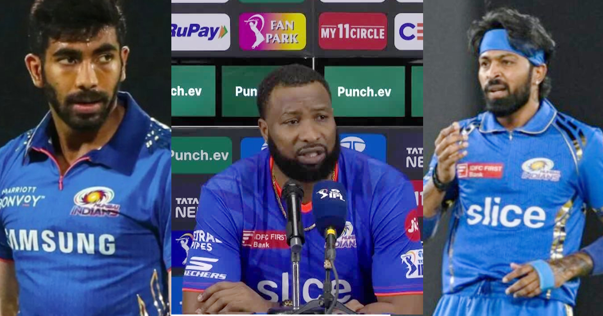 बुमराह के रहते Hardik Pandya का पहला ओवर डालना सही था? नए कप्तान पर Kieron Pollard ने तोड़ी चुप्पी,...