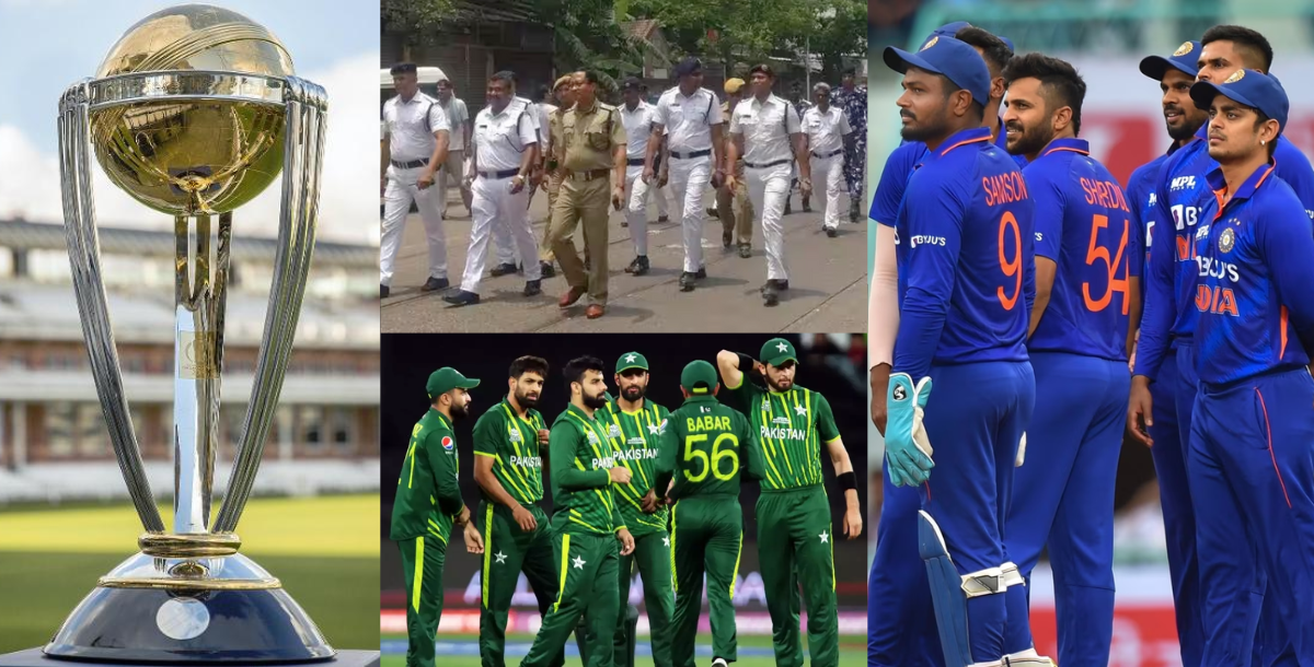 Kolkata Police refuses to provide security for Pakistan-England match in World Cup 2023 becauseof ka...