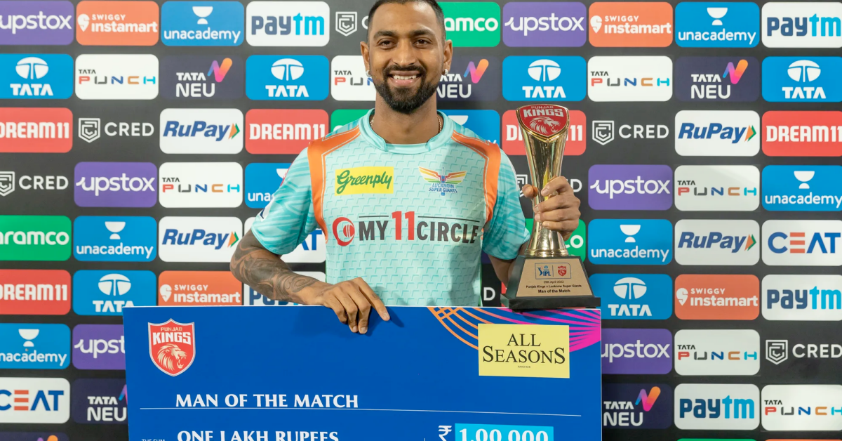 Krunal-Pandya-MoTM-PBKS-vs-LSG