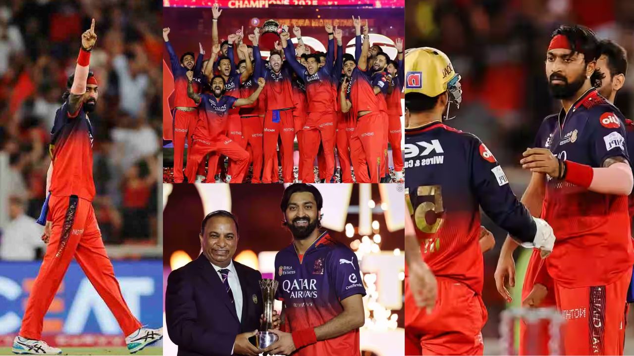 Krunal Pandya Became Only Player To Be Player Of Match Twice In IPL Final 2025 Led RCB To Victory